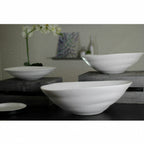 Thumbnail image #2 for G.E.T. Zeal ZEA301 Melamine Bowl, 130 oz., Oval, 16 x 13 x 5 in., Touch of Honey Case of 4