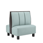 Thumbnail image #1 for ATSMFG ATS AT&S-ADD-K36-3CH GR6 Kevin Deuce Booth, single, 30" long x 36" high, 3-channel back, removable sinuous spring seat with connecting links