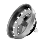 Thumbnail image #1 for GSW USA AA-142 Sink Strainer Basket, 3-1/2-Inch, Stainless Steel Case of 50