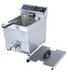 Thumbnail image #2 for Adcraft Countertop Electric Deep Fryer with Faucet, Single Tank, 6 Liter, 208/240V