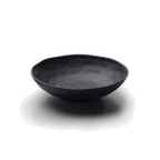 Thumbnail image #1 for G.E.T. Zen - EGS JW1012-B Round Black Melamine Bowl, 97 oz., 12-3/8" Diameter x 3-3/8"H Case of 6