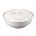 Thumbnail image #1 for Vertex China Rubicon RB-S10 China Casserole/Soup Tureen, 65 oz, 10" Round, with Lid 1 Dozen