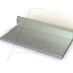 Thumbnail image #1 for AERO Manufacturing 1TCBV-24120 Countertop Food Display, Stainless Steel, 120"W x 24"D x 36"H, 10"H Backsplash
