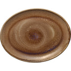 Thumbnail image #1 for Libbey Heart & Soul - Perfect Match 801223141000101 Porcelain Oval Platter, 12.1 x 9.41 in, Coupe Rim
