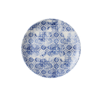 Thumbnail image #1 for Cardinal The Maker'S Porto Blue By Dudson FP172 Vitrified Ceramic Coupe Plate, Round, 10-1/4 in 1 Dozen