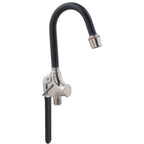 Thumbnail image #1 for AllPoints Foodservice Parts & Supplies 1131138 Stainless Steel Pot Filler Valve, 8-1/2"L x 4"W, 3/4"-14 Male Thread