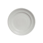 Thumbnail image #1 for Tuxton China Concentrix CWA-062 Ceramic Plate, 6-1/4 in, Round, Wide Rim, White Case of 2 Dozen