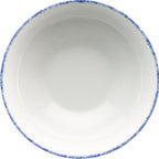 Thumbnail image #1 for International Tableware Provincial™ PR-207-CB Round Porcelain Soup Bowl, 20 oz, 6-3/4"D, European White with Blue 1 Dozen