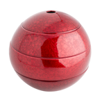 Thumbnail image #1 for Korin Inc BWL-167 Urushi Red 3-Tier Layered Box, 6 in Diameter x 6 in Height, 9/22/18 oz Tiers