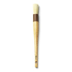 Thumbnail image #1 for Browne USA Foodservice 61200 Pastry Brush, 1" Oval, Boar Bristle, Wood Handle