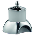 Thumbnail image #1 for G.E.T. Frilich Connect 3169070 20 oz Jam Container, Frosted SAN Plastic with Stainless Steel Lid and Base