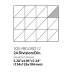 Thumbnail image #1 for Empire Bakery Equipment SQG-PBG GRID 12 24-Division Grid for SQG/SRG Hydraulic Dough Dividers