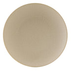 Thumbnail image #1 for Tuxton China Zion VYA-102 Porcelain Coupe Plate, 10-1/4 in, Round, Matte Beige 1 Dozen
