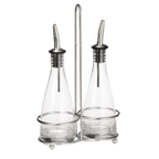 Thumbnail image #1 for TableCraft Products 611R Chrome-Plated Replacement Rack for Oil & Vinegar Bottles Case of 6