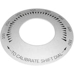 Thumbnail image #1 for AllPoints Foodservice Parts & Supplies 221410 Oven Thermostat Dial Plate, 200°–500°F, 3" OD Aluminum