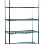Thumbnail image #1 for Metro Super Erecta SE-2460K3-86-S5 Stationary Starter Wire Shelving Unit, 60"W x 24"D x 86"H, 600 lb. capacity per shelf, 2000 lb. capacity per unit