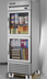 Thumbnail image #5 for True 27-Inch One-Section Reach-In Refrigerator with 2 Half Glass Doors
