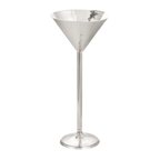Thumbnail image #1 for TableCraft Products Remington RS1432 Martini Glass Beverage Stand, 4.5 qt, 14.5 x 32.5 in, Stainless Steel