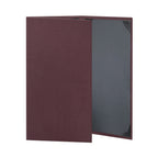 Thumbnail image #1 for Risch Iridescent IRI-3V 8.5X14 Triple-Fold Menu Cover, Padded Faux-Leather, 3-View, 8-1/2 x 14 in Case of 25