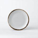 Thumbnail image #1 for Cardinal Harvest Natural By Dudson HN165 6-1/2-Inch Round Vitrified Ceramic Coupe Plate, Flat Edge 1 Dozen