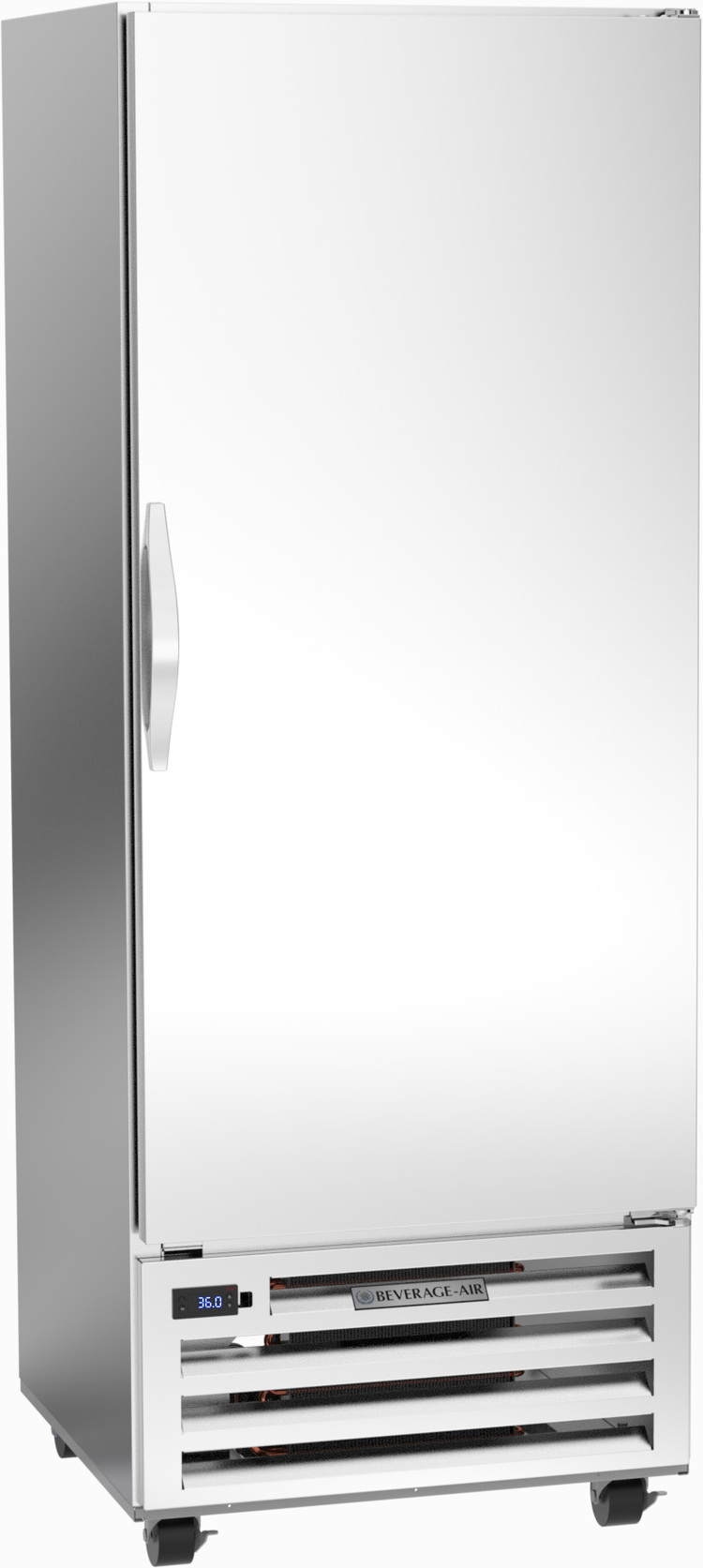 Product image #5 for Beverage-Air RI18HC One-Section Solid Door Bottom-Mount Reach-In Refrigerator, 16.85 Cu. Ft.