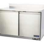 Thumbnail image #1 for Stanton Trading STC-WTR-48 2-Section Stainless Steel Worktop Refrigerator, 2 Doors, 50-1/2"W, Self-Contained