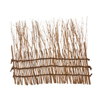 Thumbnail image #1 for Korin Inc IMP-25-L Hagi Sudare Sushi Plate, Large, Wooden, 9-1/2"L x 10"W
