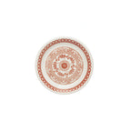 Thumbnail image #2 for Steelite International ZABA A104P804 Round Alumina Vitrified Plate, Talara Vida Orange, 5-3/4" Case of 2 Dozen