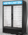 Thumbnail image #5 for True General Foodservice Two-Section Indoor Ice Merchandiser with Glass Doors, 117 Bag Capacity