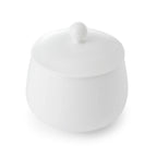 Thumbnail image #1 for Mikasa Hospitality (Lifetime Brands, Inc.) 5326457 Sugar Bowl, 10 oz, with Lid, White Bone China Case of 16