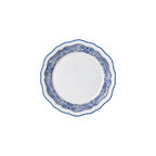 Thumbnail image #1 for Steelite International Folio, Porcelain 62565FP813 6-1/2" Round Porcelain Rim Plate, Scalloped Edge, Willow Rim Blue Case of 2 Dozen