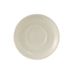 Thumbnail image #1 for Tuxton China Reno & Nevada Accessories TRE-002 6-Inch Round Coupe Ceramic Saucer, American White/Eggshell Case of 3 Dozen