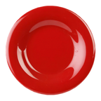 Thumbnail image #1 for Thunder Group CR009PR Melamine Plate, 9-1/4-Inch Round, Wide Rim, Pure Red Case of 4 Dozen