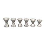 Thumbnail image #1 for Browne USA Foodservice 1295 Stainless Steel Double Jigger, 1 oz and 1-1/4 oz Capacities