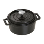 Thumbnail image #1 for Zwilling J.A. Henckels Staub® 1004041 Round Enameled Cast Iron Dutch Oven, 0.5 qt., with Cover