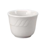 Thumbnail image #1 for Vertex China Sausalito SAU-45C Chinese Tea Cup, 4-1/2 oz, Unhandled, White, Sculpted Lines Case of 6 Dozen