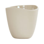 Thumbnail image #1 for Cal-Mil Bali 24405-24-103 Dressing Crock, 4.75" Diameter x 4.75"H, Round Melamine, Ivory Case of 6