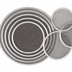 Thumbnail image #1 for Alegacy Foodservice Products SPS15 15-Inch Aluminum Round Expanded-Mesh Pizza Screen with Seamless Rim Case of 12