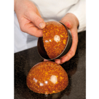 Thumbnail image #2 for Matfer Bourgeat 340405 Hemisphere Baking Mold, 22-5/8 oz., 5-1/2" Diameter x 2-5/8"H, Stainless Steel