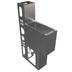 Thumbnail image #1 for BK Resources Underbar Ice Bin with Sliding Cover, 33 lb Capacity