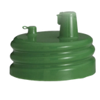 Thumbnail image #1 for TableCraft Products PourMaster N16GN Low Profile Pour Bottle Top, Polyethylene, Green Case of 140