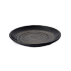Thumbnail image #1 for G.E.T. Zen - EGS JW7008-B Black Round Coupe Melamine Plate, 8-1/2" Diameter x 1-1/4"H Case of 6