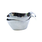 Thumbnail image #1 for TableCraft Products 9803 3 oz 18/8 Stainless Steel Stackable Gravy Boat, Brushed Finish Case of 24