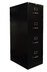 Thumbnail image #6 for Omcan USA 4-Drawer Vertical Filing Cabinet, 18-1/4 Inch Wide, Charcoal Black