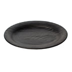 Thumbnail image #1 for G.E.T. cheforward 15003266001 Standard Melamine Rim Platter, Oval, 17" x 13", Black Case of 4