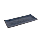 Thumbnail image #1 for G.E.T. Catalina - EGS B230115-CDB Rectangular Melamine Plate, 11-1/2" x 4-7/8", Dark Blue Case of 6
