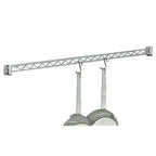 Thumbnail image #1 for SPG International Iss HR24C Commercial Hanger Rail, 24-Inch, Chrome-Plated Finish