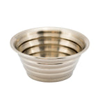Thumbnail image #1 for Alegacy Foodservice Products 650012R Stainless Steel Ribbed Round Sauce Cup, 1-1/2 oz Case of 12