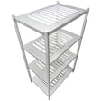 Louvered & Slotted Shelving