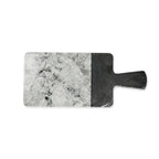 Thumbnail image #1 for G.E.T. Horizon Slate - EGS M127RCSM-BH Rectangular Melamine Serving Board with 4-1/2 in Handle, 12 x 7 x 1/2 in, Black Slate Case of 6